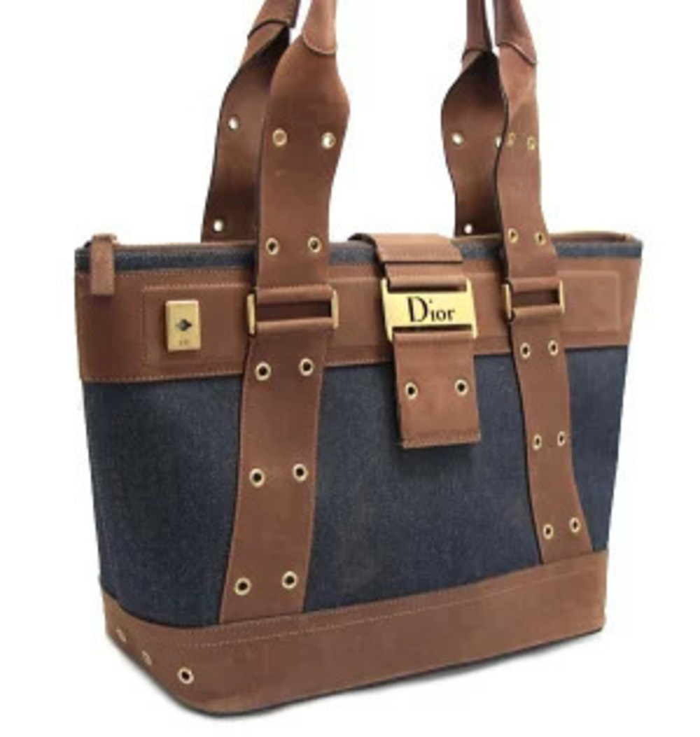Dior  Street Denim Handbag Christian